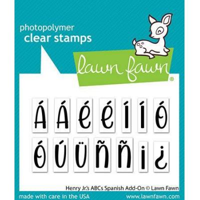 Lawn Fawn Clear Stamps - Henry Jr.'s ABCs Spanish Add-On
